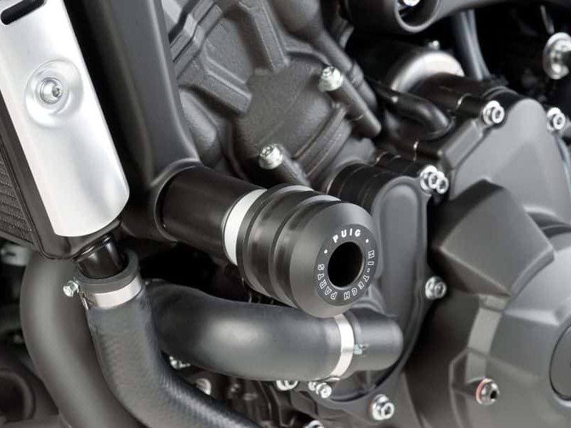 PUIG Vintage Frame Sliders Black for Yamaha XSR 900 16-21 8594N