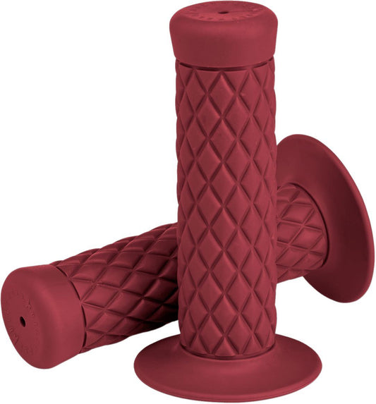 Biltwell Grips Thruster 7/8″ 22mm Oxblood To Fit Harley V-Twin