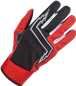 Biltwell Motorcycle Gloves Baja Red/Black