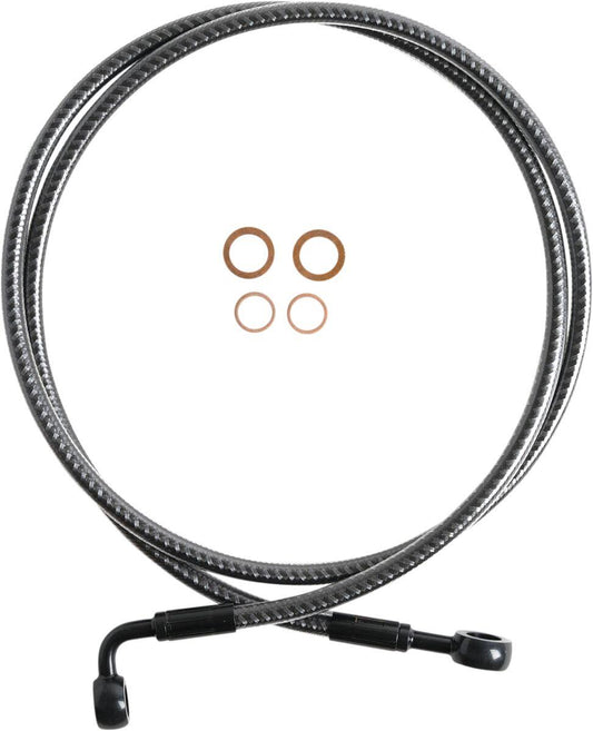 Magnum Shielding EZ-Align Brake Line For Harley FXSTC 1584 1985-2010 76450SW