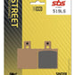 Sbs LS Street Excel Rear Brake Pads For Ducati Monster 1000 S4RS 1977-2013 519LS