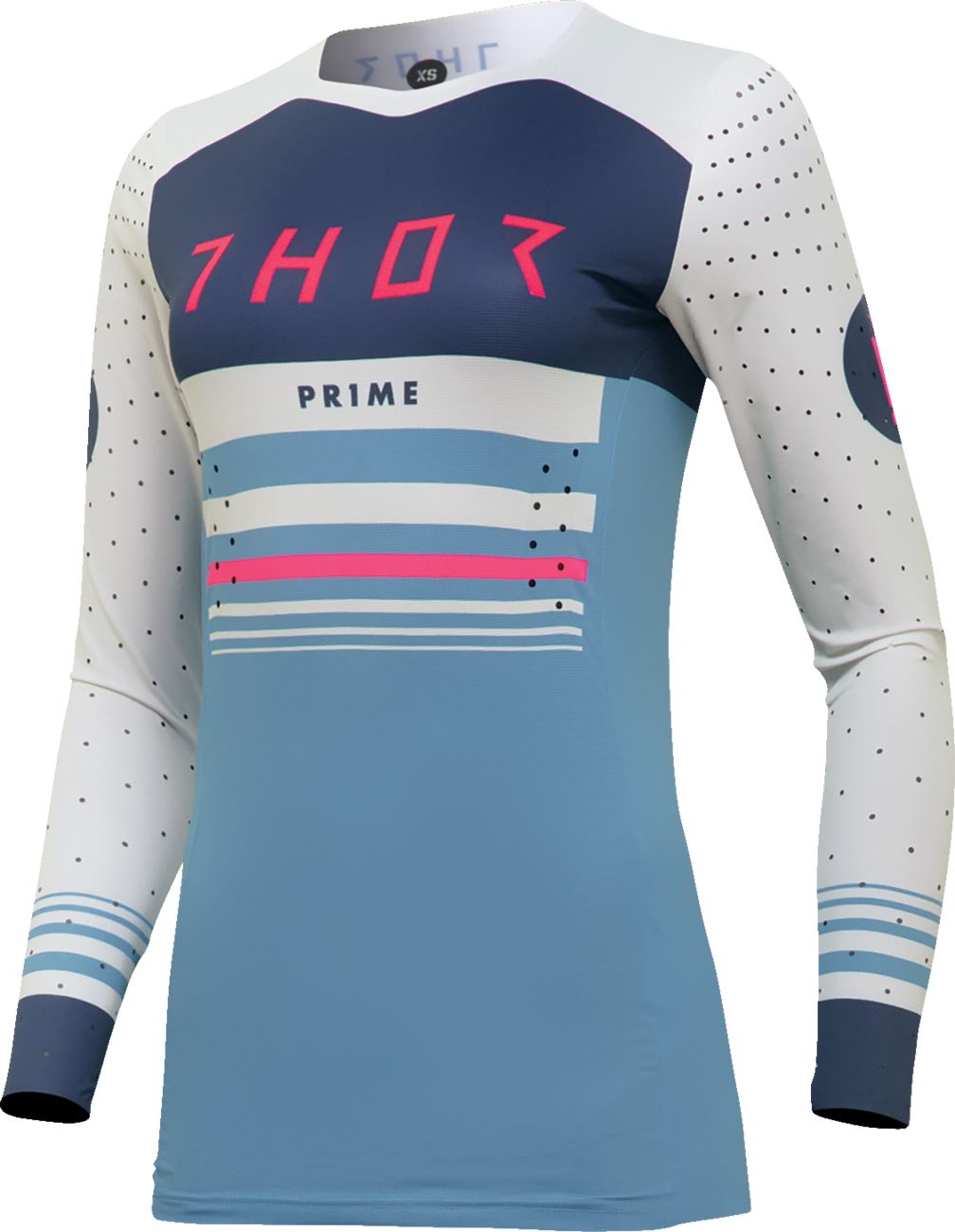 Thor Jersey Womens Prime Blaze Blue/White 24 Model