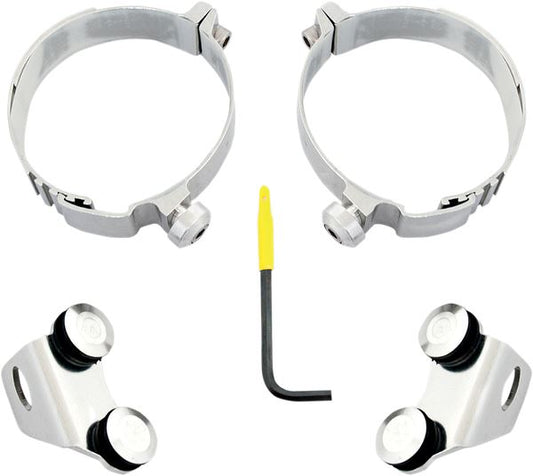 MEMPHIS SHADES Fork Deflectors Wind Deflector Mounting Kit MEK1980