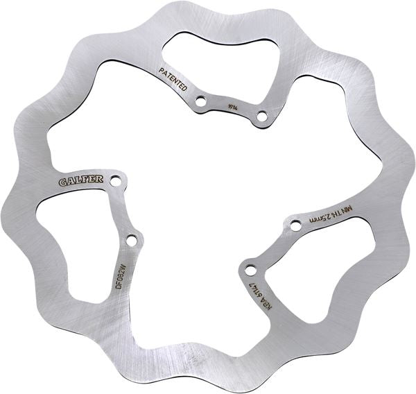 GALFER Brake Rotor Wave® One Piece (Fixed) DF082W