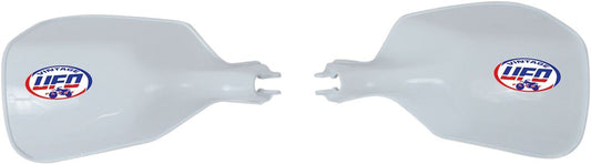 UFO VINTAGE UNIVERSAL HANDGUARDS FOR DRUMBRAKE WHITE ME08055W