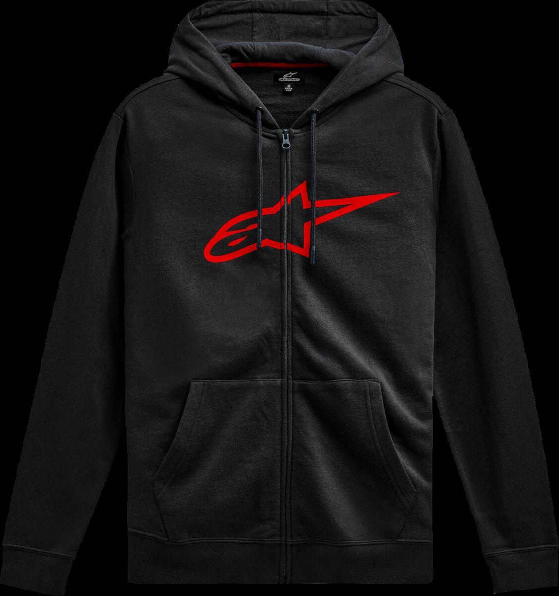 ALPINESTARS Ageless V3 Zip Hoodie Black/Red