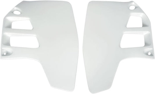 UFO RADIATOR COVERS SUZUKI RM125/250 WHITE SU02909-041
