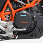 AXP RACING Adventure Skid Plate For GAS/HVA/KTM SM 700 08-24 Black AX1696