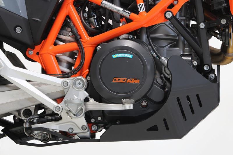 AXP RACING Adventure Skid Plate For GAS/HVA/KTM SM 700 08-24 Black AX1696