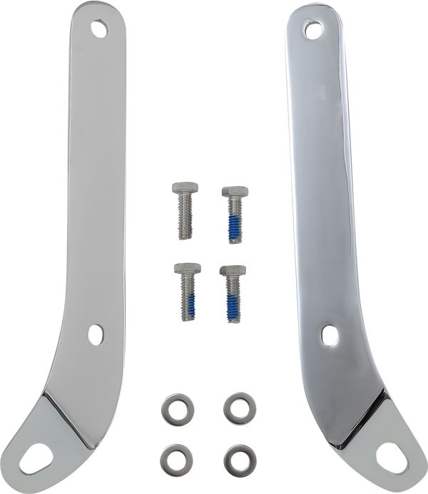 Ciro Tie-Down Brackets For Harley Davidson FLTRK 1868 2015-2024 Chrome 66100