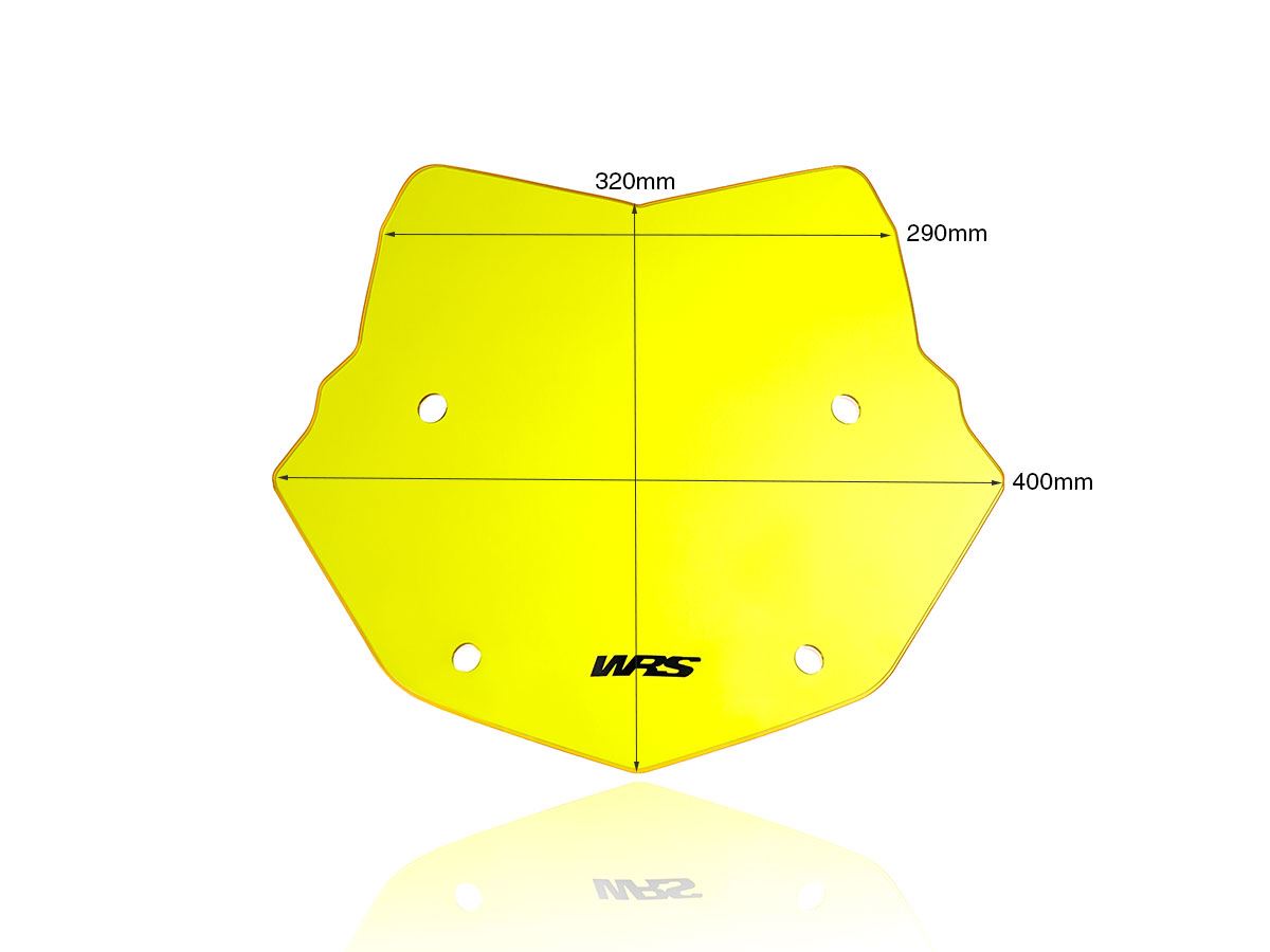 WRS Windscreen Enduro BMW R1250gs Yellow Bm026gf