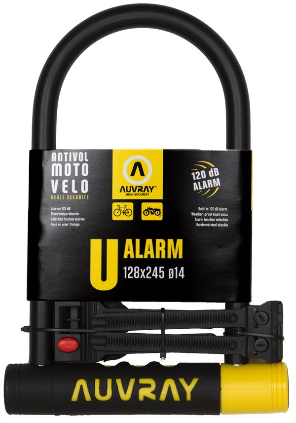 Auvray U Lock Alarm 128 X 245