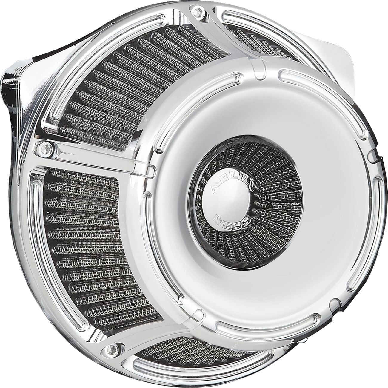 Arlen Ness Inverted Series Air Cleaner Kit For Harley FLHX 1977 23-25 Chrome Finish 600-232