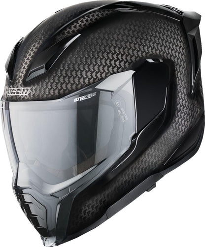 ICON Ultraflite Carbon Black Motorcycle Helmet