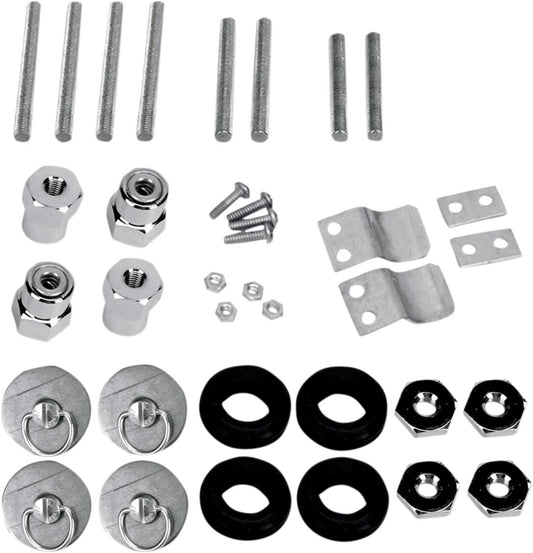 Saddlemen S4 Quick-Disconnect Saddlebag Docking Post and Fastener Kit for Harley (3501-0339)