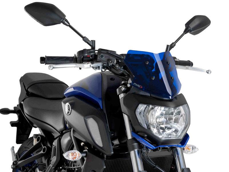 PUIG New Generation Sport Screen Blue for Yamaha MT-07 18-20 9666A