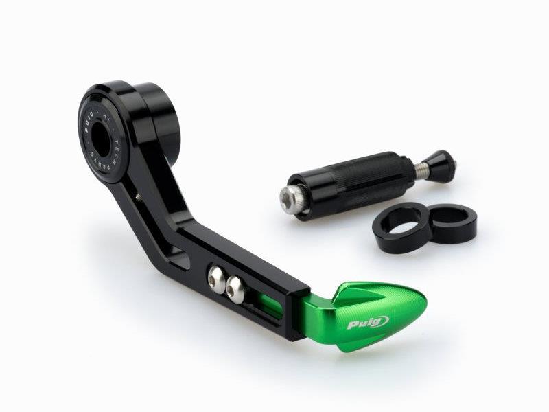 Puig Brake Lever Guard Green 5015F