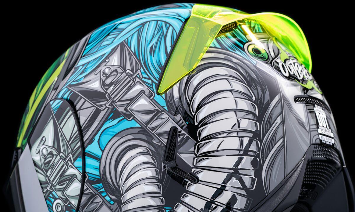 ICON Airframe Pro™ Outbreak Blue Motorcycle Helmet