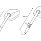 SW MOTECH Sport Mirror Set Long Arm HD FLTRXSE 1977 24-25 MIR.18.850.11000