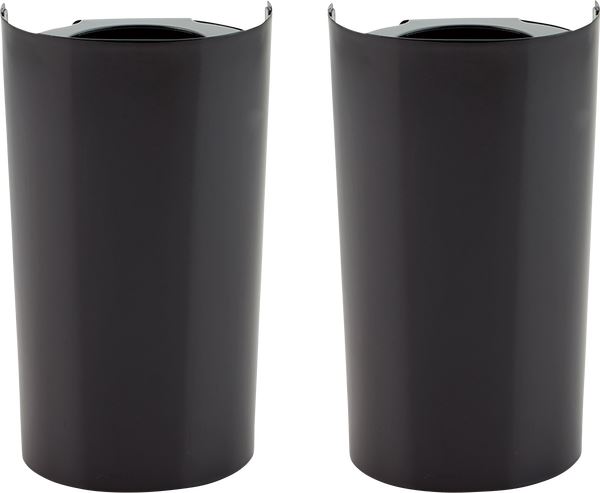 Arlen Ness Fork Boot Covers Pair Steel Black For HD FLHSXE 1977 14-24 125-000