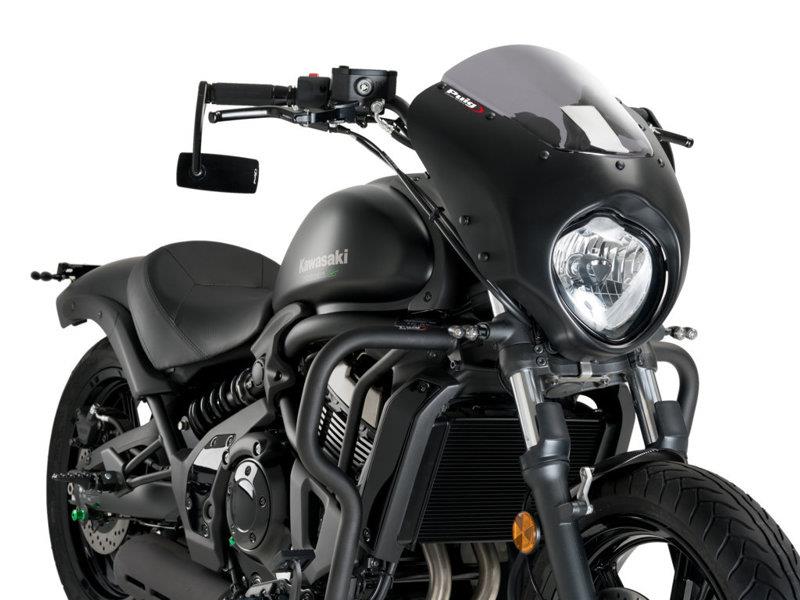 PUIG Dark Night Screen Light Smoke for Kawasaki Vulcan 650 S 15-25 21108H