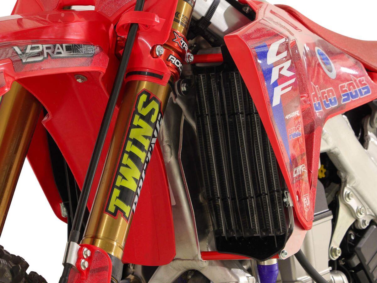 AXP Racing Radiator Braces HONDA CRF450 25 AX1805