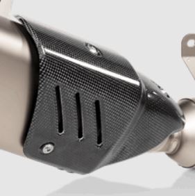 Akrapovic Heat Shield CF Black For Yamaha YZF-R7 22-24 P-HSY7R5