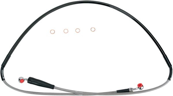 Moose Offroad Braided Brake Line For Suzuki DR-Z 400 SM 2005-2024 S01-1-038/P