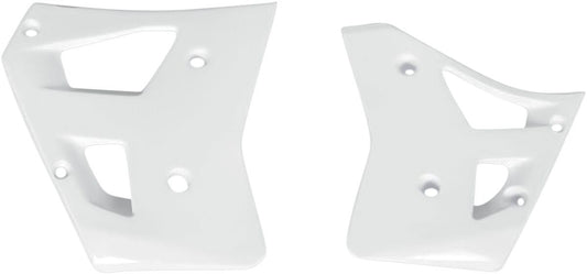 UFO RADIATOR COVERS YAMAHA YZ250 WHITE YA02823-046