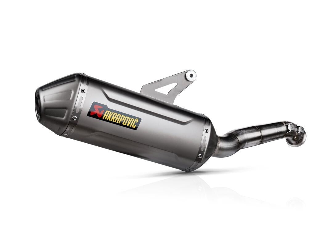 AKRAPOVIC Slip-On Line Muffler STREET TITANIUM CFMOTO MT 800 ABS 24-26 S-CF8SO4-HFTT