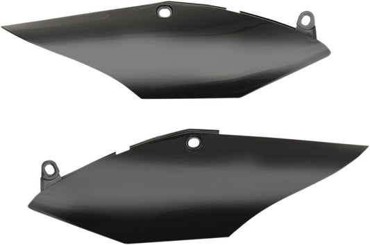 Cycra Side Number Panels For Honda CRF 250 R 2017-2021 Black Pair 1CYC-2898-12