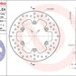 BREMBO BRAKE ROTOR FIXED SERIES ORO PRIME LINE FR/RR 68B407E4