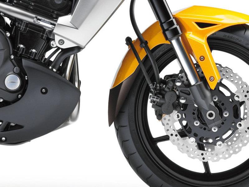PUIG Front Fender Extender Black for Kawasaki Versys 650 07-09 5778N