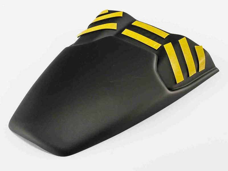 PUIG Rear Mudguard Extender Matt Black for Yamaha MT-07 14-27 9911J