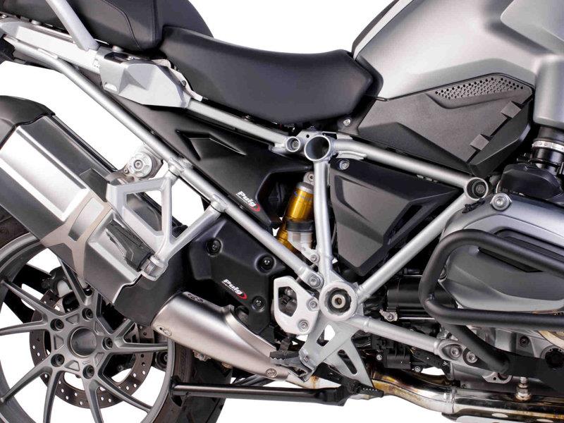 PUIG Side Panel Matt Black for BMW R1200 GS Adventure 14-18 7518J