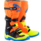 Alpinestars Tech 5 Boots Orange Yellow Blue