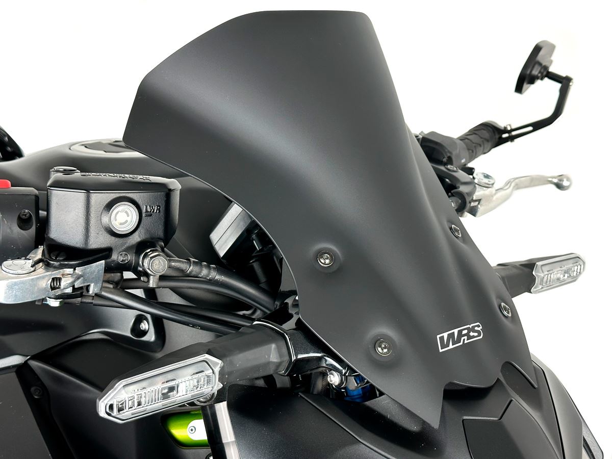 WRS Windscreen Tour Kawasaki Z900 Matt Black Ka012no