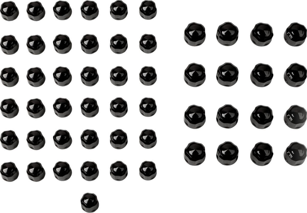 Ciro Engine Bolt Cover Caps For Harley Davidson FLHCS 1923 2017-2026 Black 70022