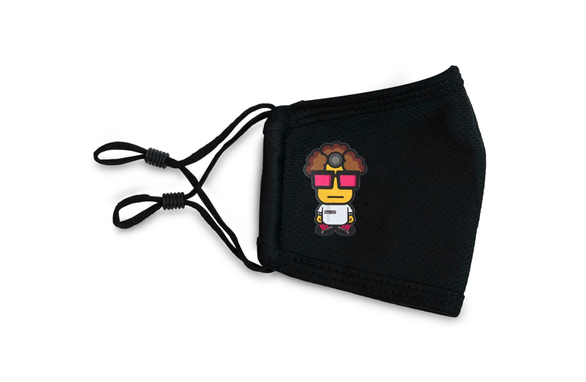 Muc-Off Reusable Face Mask DR X BLACK - KIDS