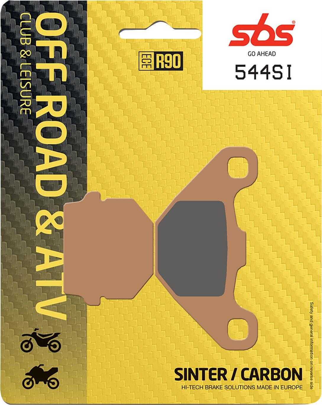 Sbs SI Offroad Sintered Brake Pads For Kawasaki KX 100 1981-2019 544SI