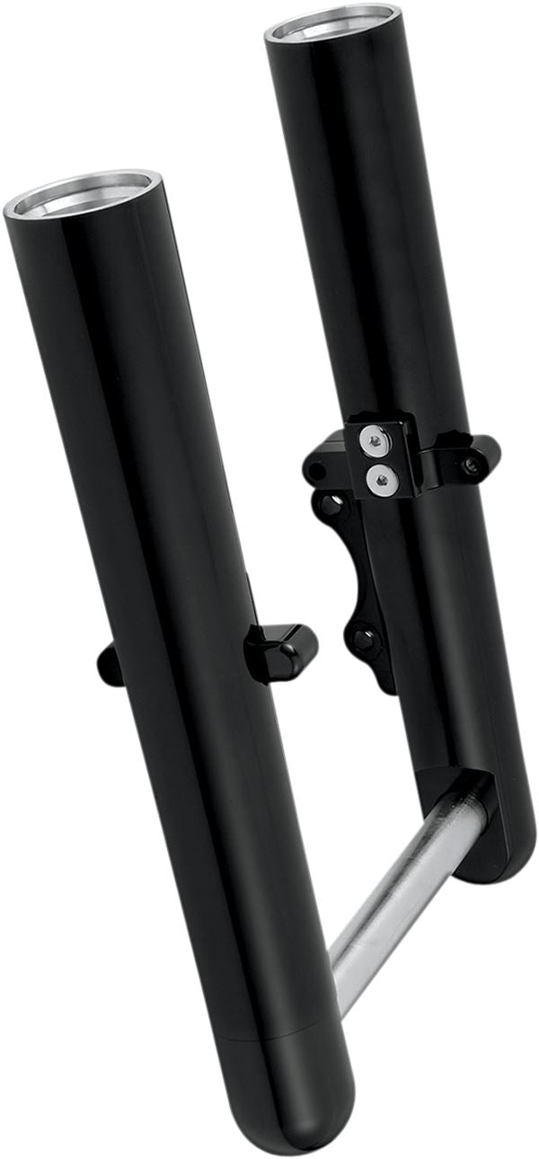 Arlen Ness Dual-Disc Hot Fork Legs Black For HD FLHR 1690 08-13 06-502