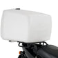 PUIG 100 Litre Mega Top Box w/ Lock White Universal 2328B
