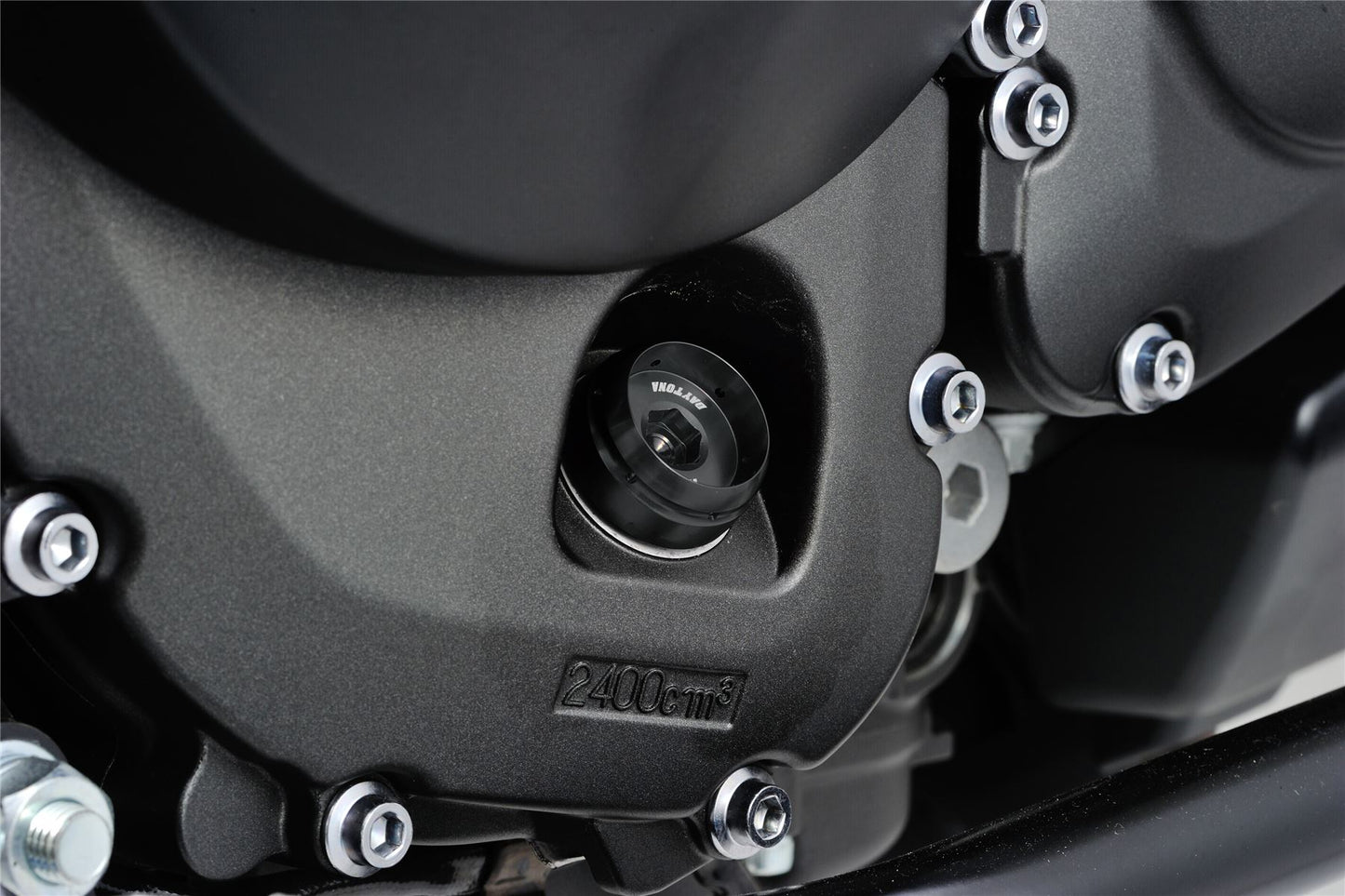 Daytona Bullet Oil Filler Cap M20xP2.5 Black Aluminum with O-ring 98404