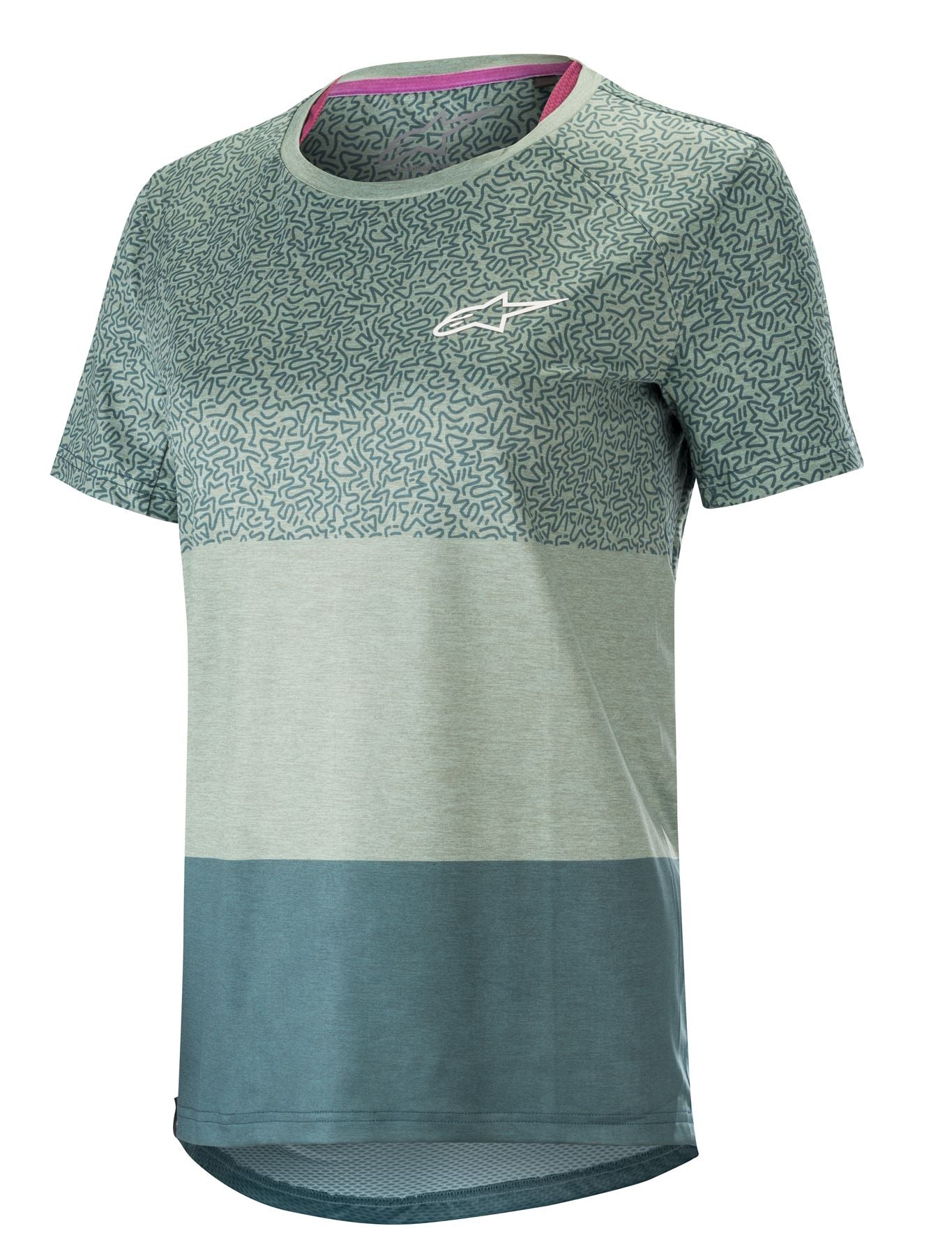 Alpinestars Stella Alps 8 Short Sleeve Bicycle Jersey Blue
