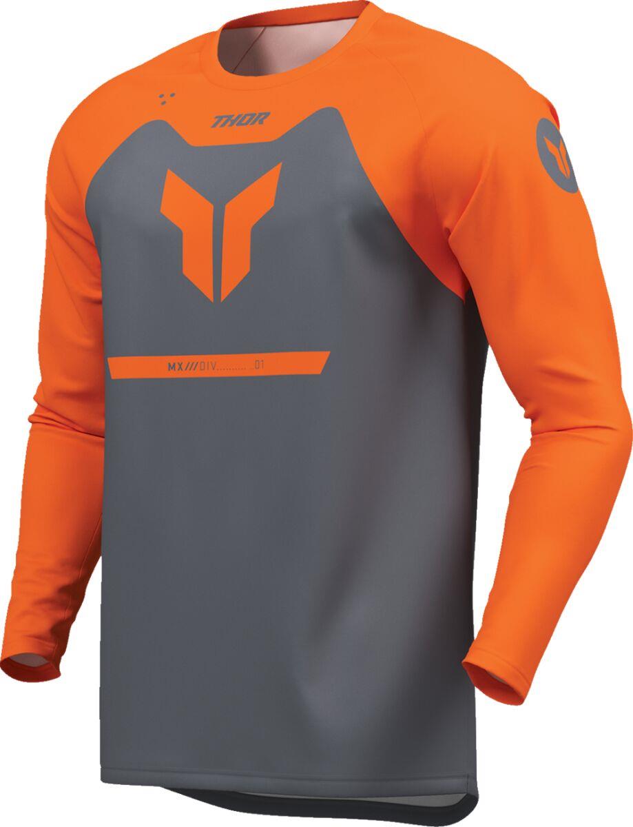 THOR Ridemode Menace Jersey Gray/Orange