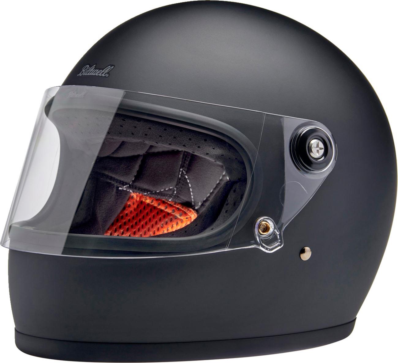 BILTWELL Gringo S White, Black Motorcycle Helmet