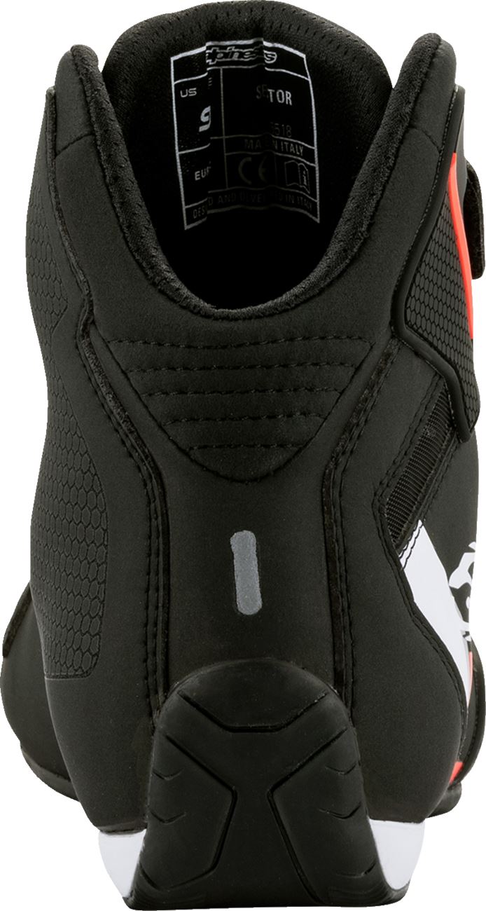 Alpinestars Sektor Shoes Black White Red