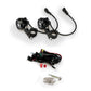 Puig Clamps for Auxiliary Lights Black 5982N