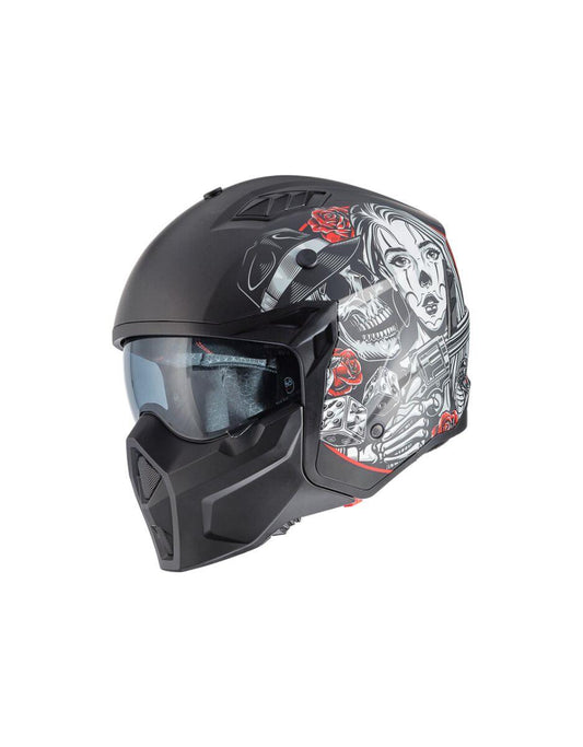 PREMIER HELMETS Subverter Motorcycle Helmet DB 9 Grey