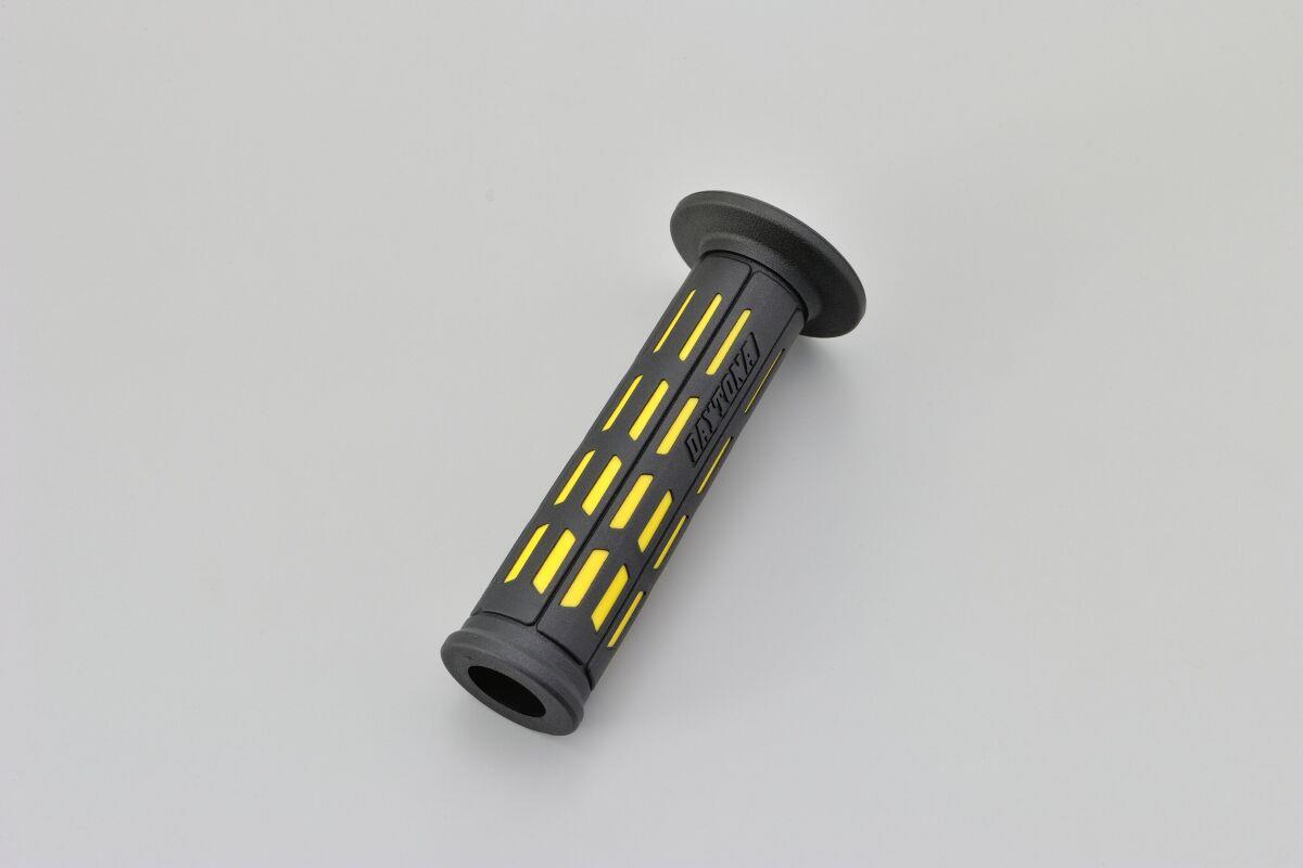 Daytona Grippy Grip GGD-Tapered-SP Yellow 22mm Open End Grips Pair 25165